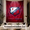 Custom Text Tapestry FC Utrecht Print Wall Tapestry Indoor Living Room Wall Decor