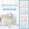 DIY Oil Painting Laptop Bag Computer Case 13.3 14 15.6 17.3 Inch for Macbook/Dell/HP/Asus/Lenovo Laptop Shoulder Hand Sleeve Bag