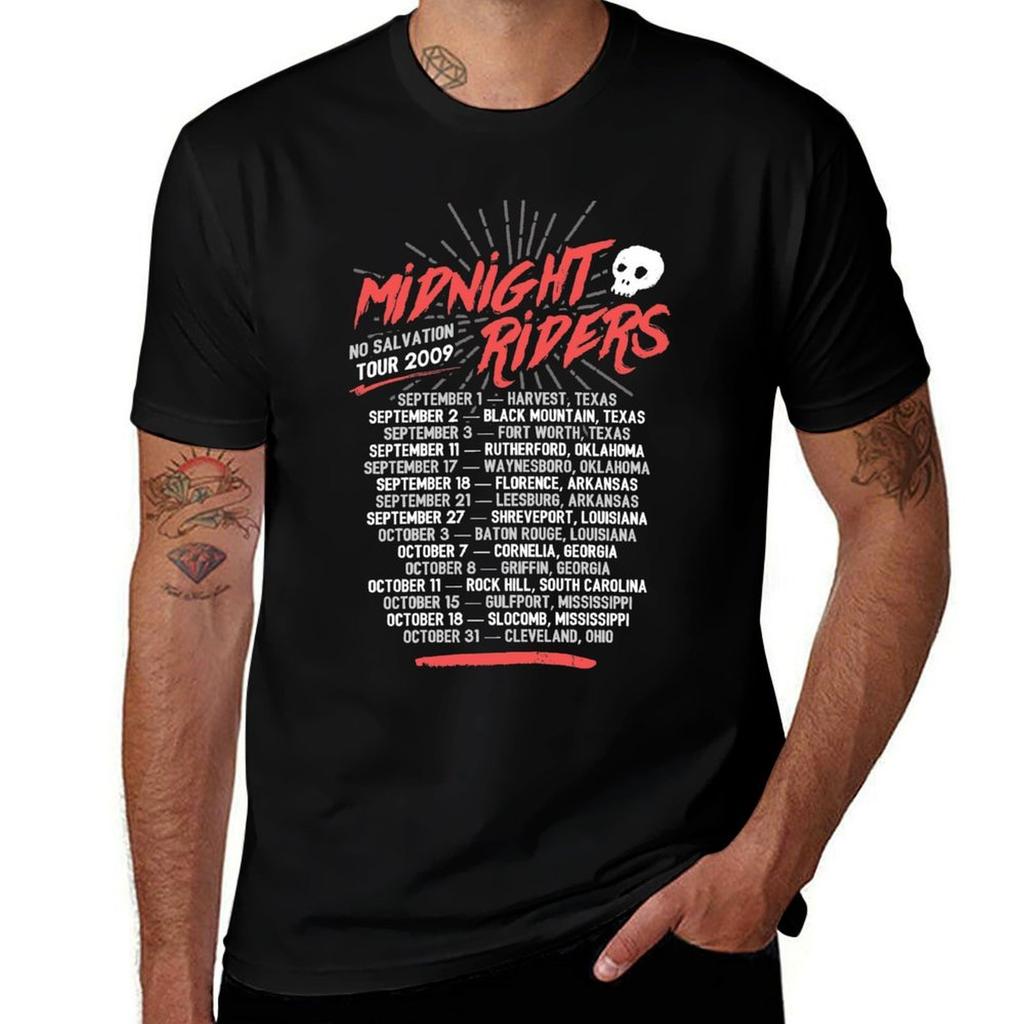 Midnight Riders No Salvation Tour Tshirt T Shirts For Unisex Slim Fit Tshirt