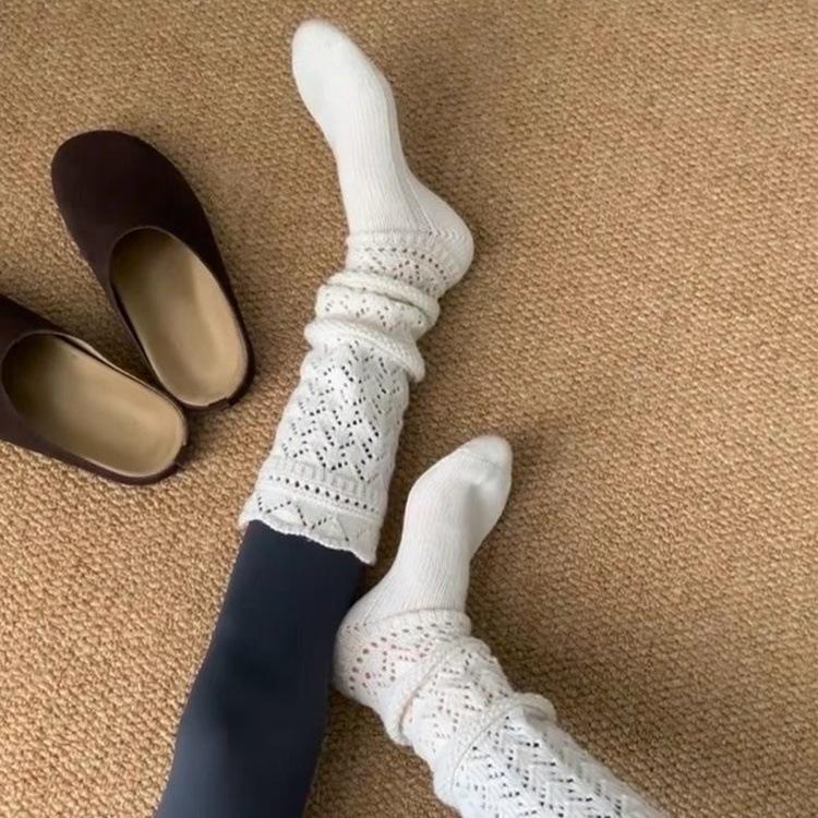 This Pair Of Shark Pants Looks So Good! Milky ~ You Can Also Have Ballet Style ~ Stocking Girls In Winter