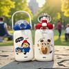 Large Capacity Vacuum Cup Cartoon Coffee Cup Cute Student Water Cup  Gift