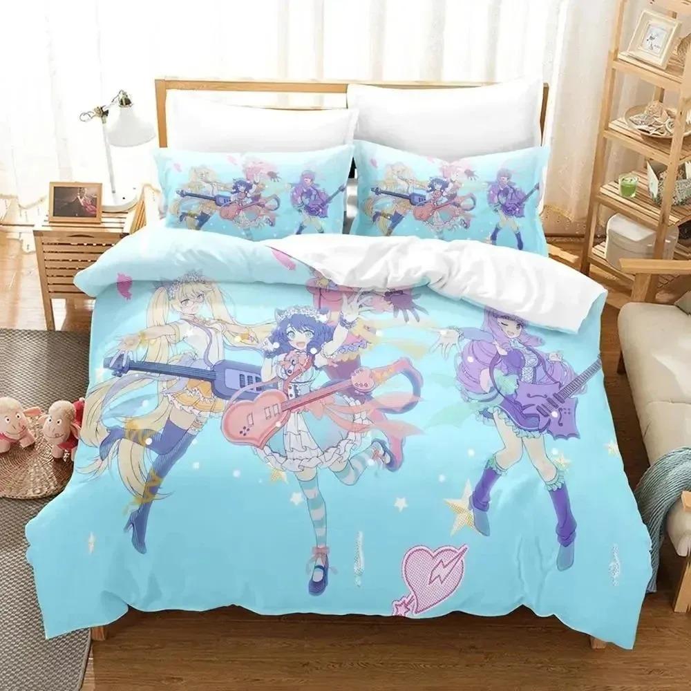 Anime Show By Rock Bedding Set Duvet Cover Bed Set Quilt Cover Pillowcase Comforter King Queen Size Boys Adult Bedding Set