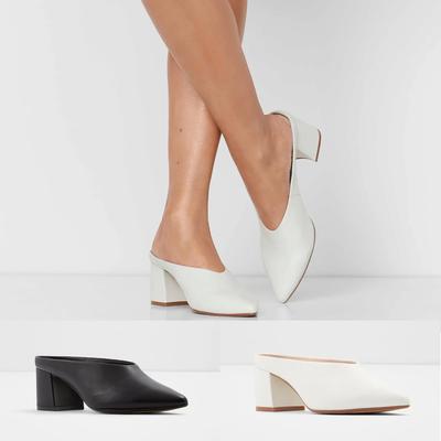 Женские туфли-лодочки для работы OL 5 см толстый каблук матовый острый носок высокие каблуки искусственная кожа полые носки свадебные туфли для вечеринки 0698-3MA