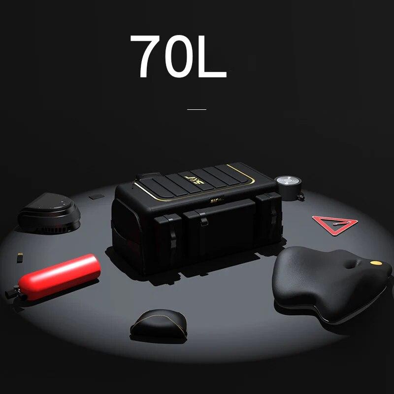 50л/60л/70л органайзер для багажника автомобиля коробка для хранения ткань Оксфорд автоорганайзеры сумка складной багажник карманы для хранения для автомобиля седан внедорожник