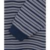 The North Face Striped Loose Fit Crew Neck Long Sleeve Pullover T-Shirt Men tops NT7TS52A