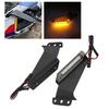 2piece LED Front Flash Amber Turn Signal For BMW S1000RR 2019 2020 2021 2022 Invisible Wing Indicator