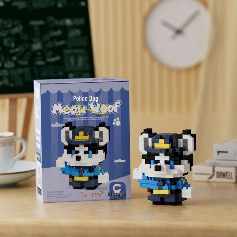 LEGO-Compatible Mini Building Blocks: Cartoon Figurines & Educational Toys