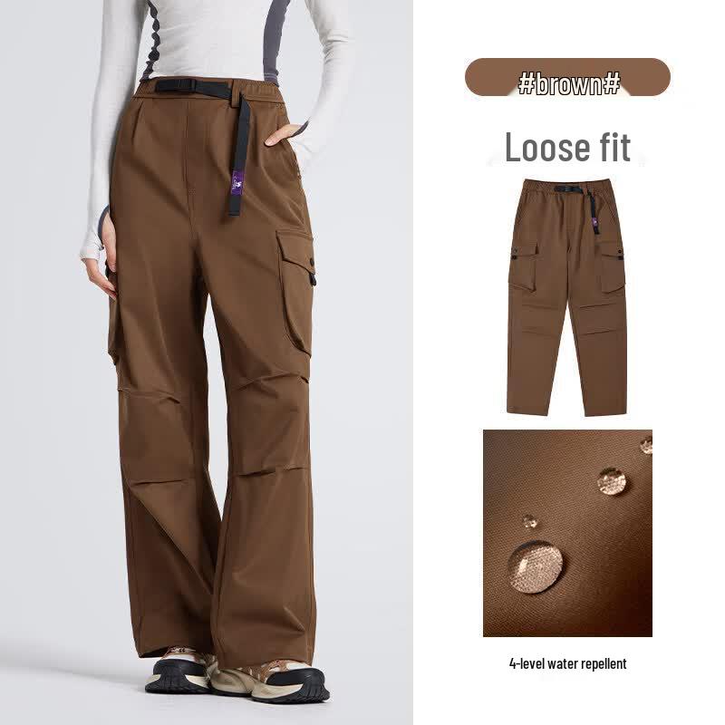 Camel Women's Cargo Pants