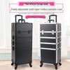Large Capacity Multifunctional Manicure and Beauty Trolley with Multi-layer Storage