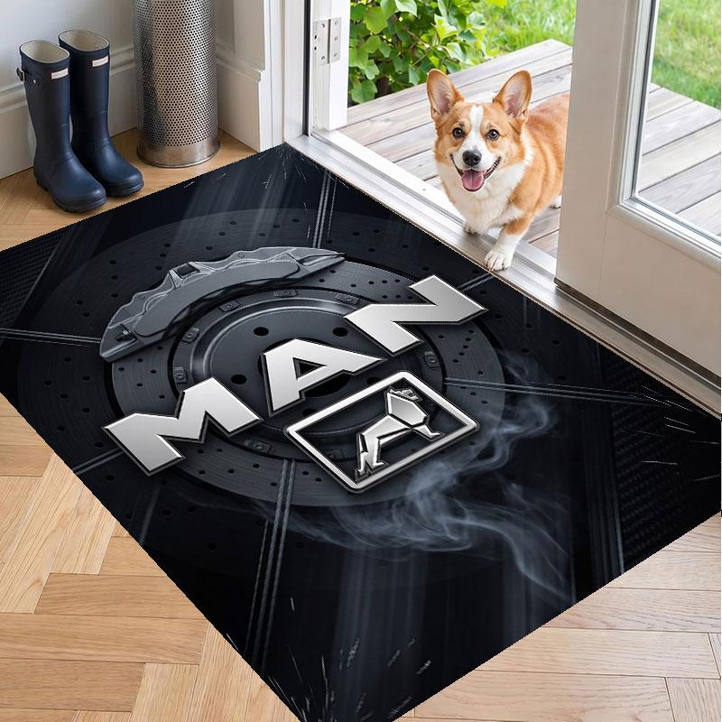 Soft Floor Carpet man truck Pattern Area Rug Decorative Mat For Home Room Decoration