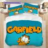 Garfield'S Adventures Whiskerwonderful Journey Bedding 1 Duvet Cover 2 Pillowcase Without Core Soft And Comfortable Bedding Set