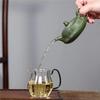 240ml Teapot Wuniu Tude Bell Pot Yixing Purple Clay Pot Handmade Tea Pot with Raw Bean Green Sand