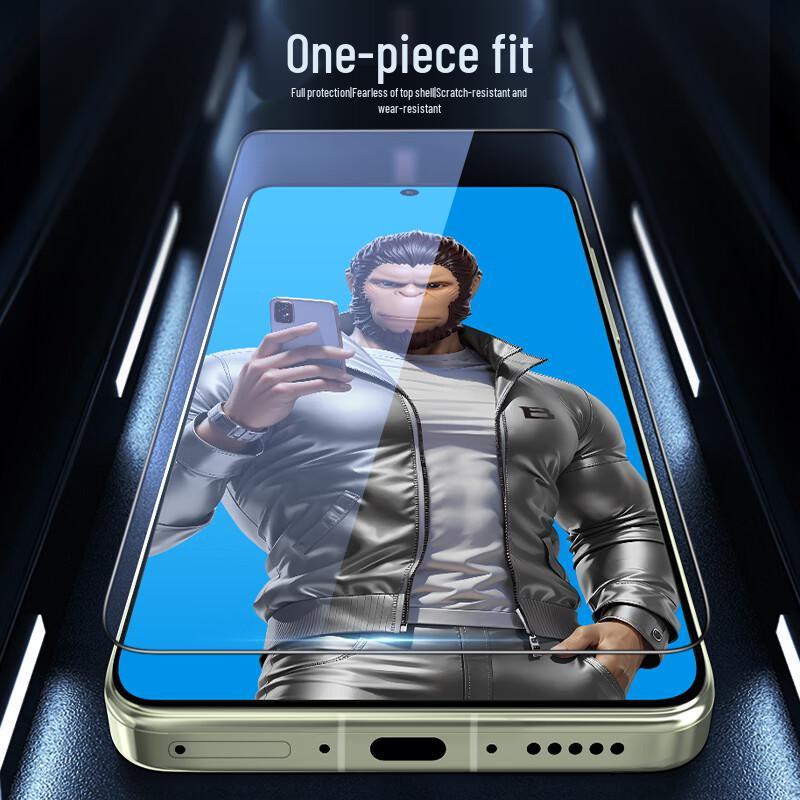 BLUEO Закаленное стекло с ультразвуковым сканером отпечатков пальцев для Vivo X300 Ultra