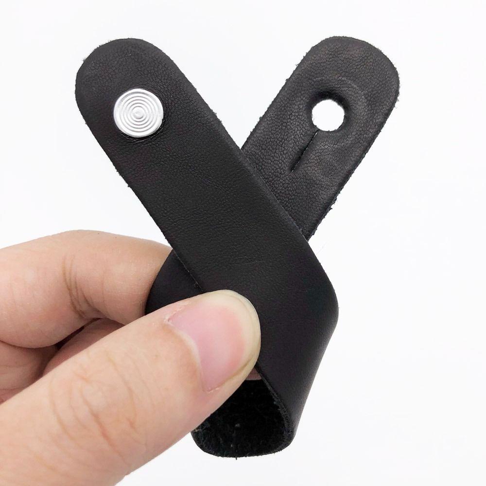 Adjustable Retro Guitar Neck Strap Retro Holding Button Safety Lock Strap Guitar Neck