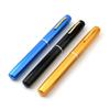 Portable Pen Shape Fishing Rod Telescopic Aluminum Alloy Fishing Pole + Metal Fishing Reel Spinning