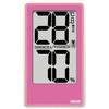 Ohm Electric CR-2000P Large Character Thermo-Hygrometer, Pink