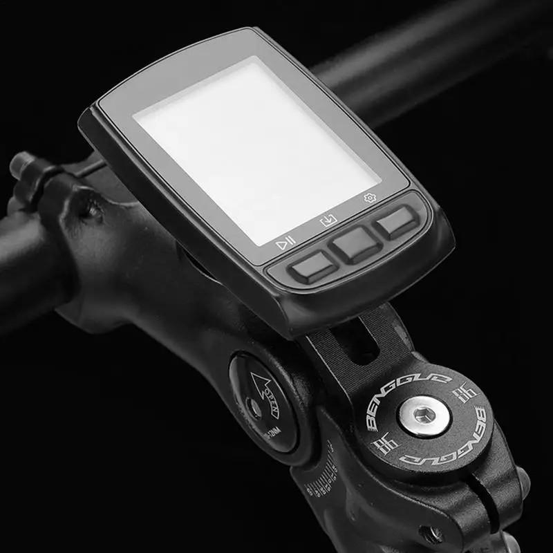 BENGGUO BG-2118 Aluminum Alloy Bike Computer Mount Stand Bracket (Without Silicone Phone Holder)