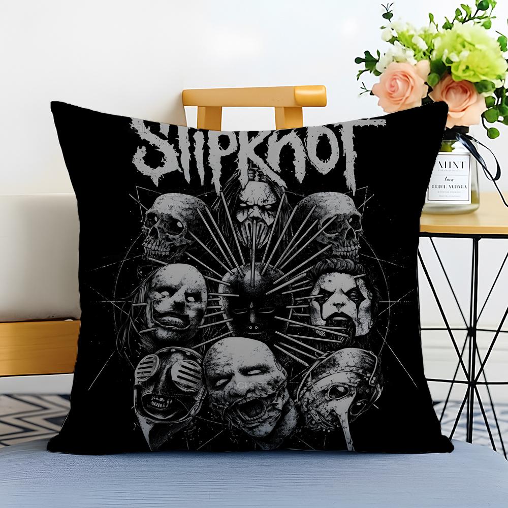 Наволочка Slipknot Стирка возможна Льняная Наволочка Мягкая для Дивана Кровати Уютный Декор Комнаты