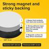 20x2mm Round Magnets with Adhesive Backing Flexible Self Adhesive Magnetic Dots Flexible Magnet Sheets Refrigerator Magnet DIY
