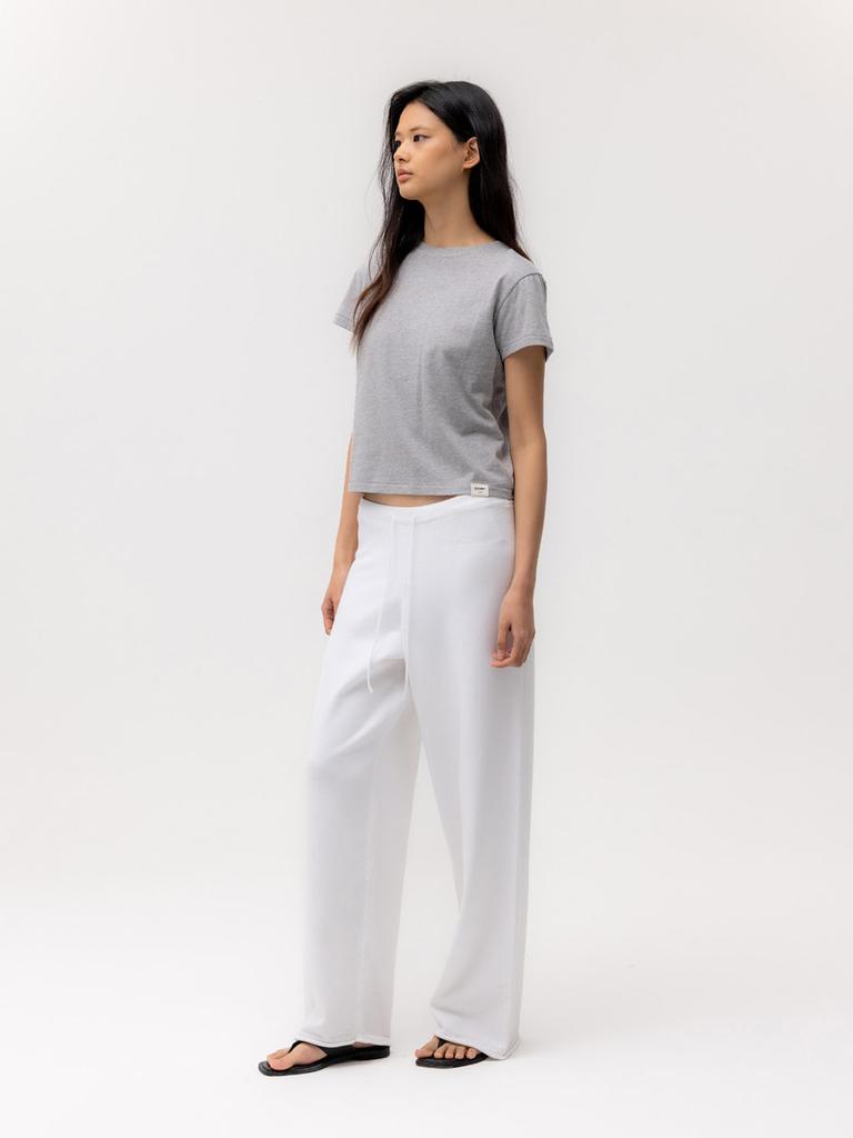 GLOWNY G Classic Tee (Melange Gray)