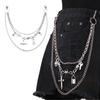 Sexy Pants Chain Punk Jeans Chain Wallet Chain Unisex Trousers Chain Cool Aesthetic Chain for Daily Wear and Parties