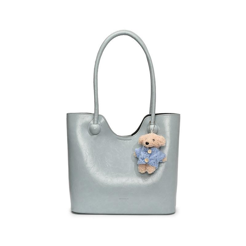 Large-capacity Tote Bag Women's New Fashionable Versatile Hand Bag Spring Niche Simple Shoulder Women's Bag