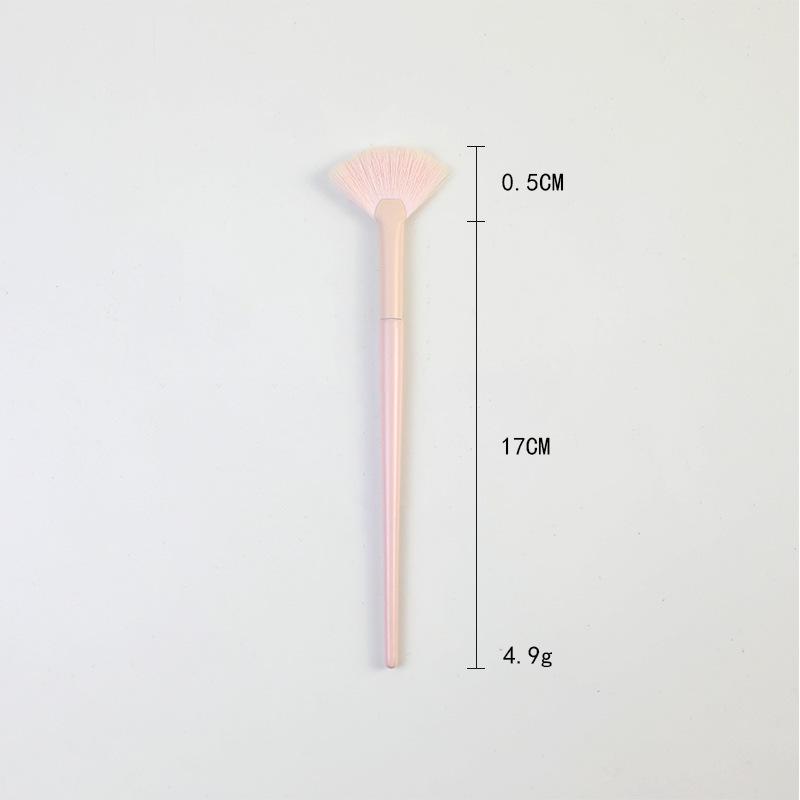 26-Piece Professional Pink Makeup Brush Set: Powder, Eyeshadow & Detail Brushes