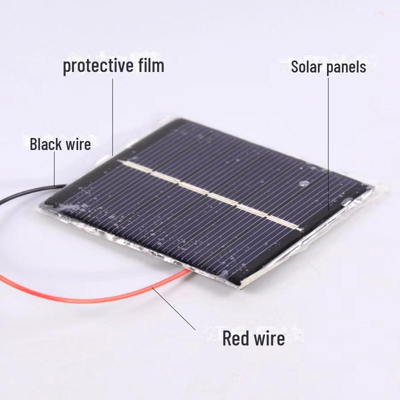 3V Small Solar Panel DIY Kit for Experiments - 160mA Battery Board