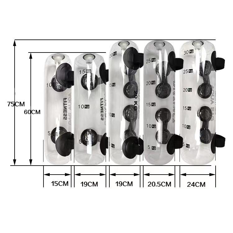 Popular Sports-Style Inflatable Water Weight Bag for Fitness and Squats