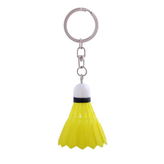 Мини-кулон для бадминтона, брелок для ключей, держатель для рюкзака, подвесной декор