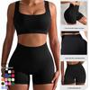 Women's High-Waisted Yoga Running Shorts - Quick-Dry, Hip-Lifting Fitness Wear