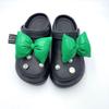 Милые универсальные шармы для обуви для Crocs DIY Конфетные цвета Бант Съемная пряжка для обуви Декоративные аксессуары Женские Детские Подарки
