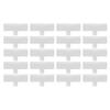 20Pcs Chicken Tee Tube Durable Leak Proof Drill Free Chicken Waterer Tee Fitting for Breeding IndustryG1 2 Tee Tube