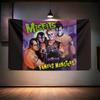 Флаг Рок-музыки 3x5 футов Для фанатов Misfits Баннер HD-печать Латунные люверсы Декор стены гаража, спальни, гостиной, общежития Гобелен