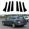 For Opel Astra J (P10) 5-door Hatchback Sports Tourer Wagon Estate 2010-2015 Car Door Window Pillar Center Post Trim Stickers