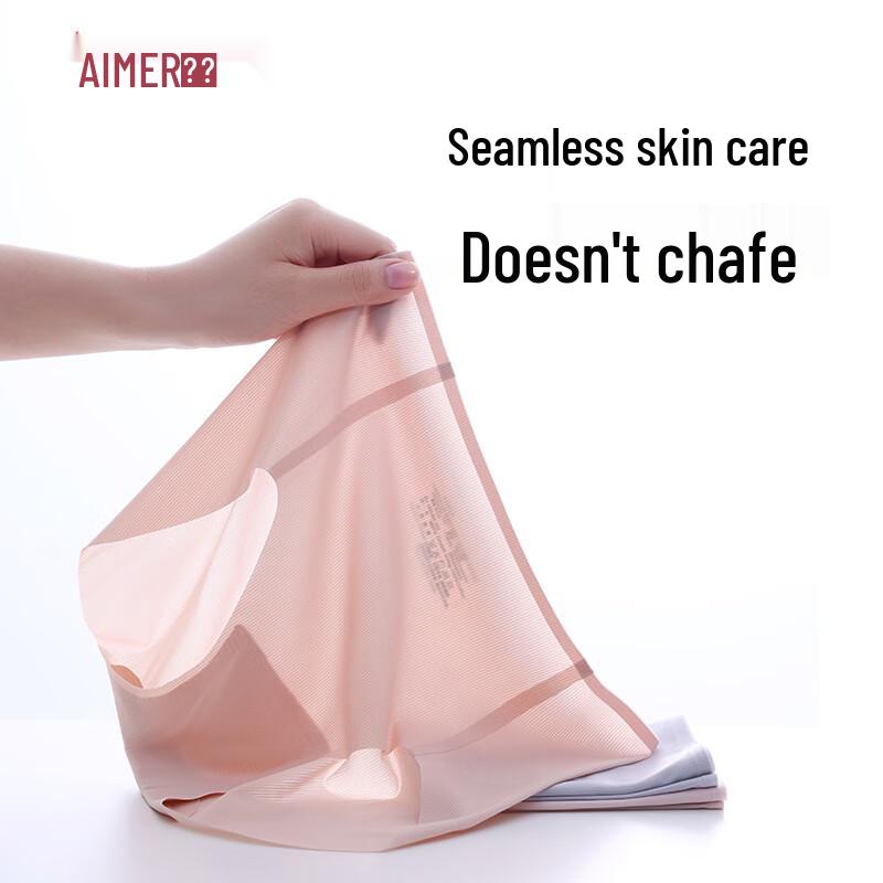 Aimer Women's Mid-Rise Seamless Boy Shorts (3-Pack) AM23A631