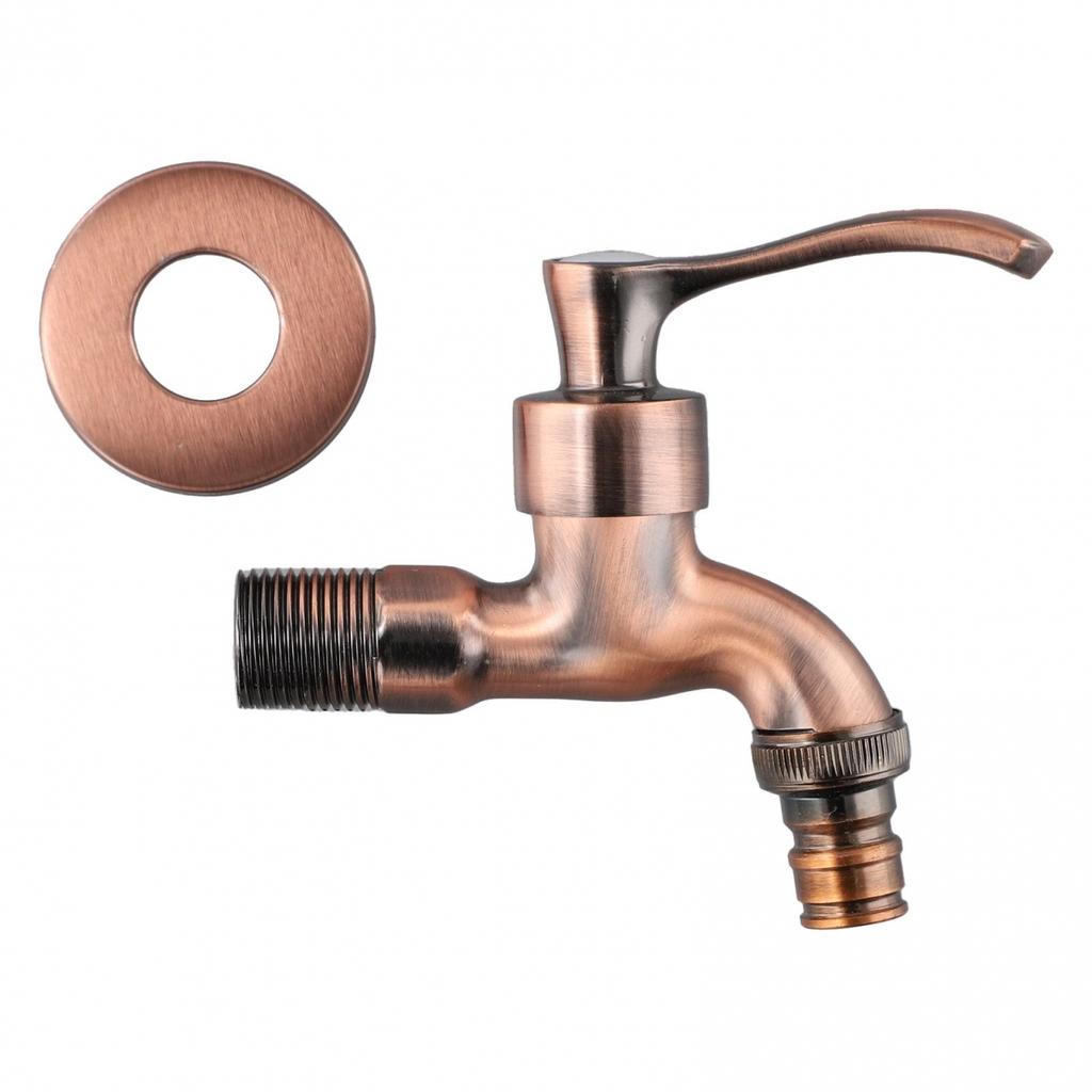 Антикварный бронзовый уличный кран для винтажного сада в классическом европейском стиле