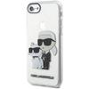 Etui do iPhone 7 Karl Lagerfeld Hardcase Glitter Transparentne