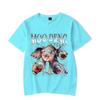 Ladies' Loose Casual Fun Moo Deng Bouncing Pig Print Pure Cotton Short Sleeved Top T-Shirts Women’s