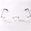 Ultralight Frameless Reading Glasses Unisex High-Definition Rimless Glasses