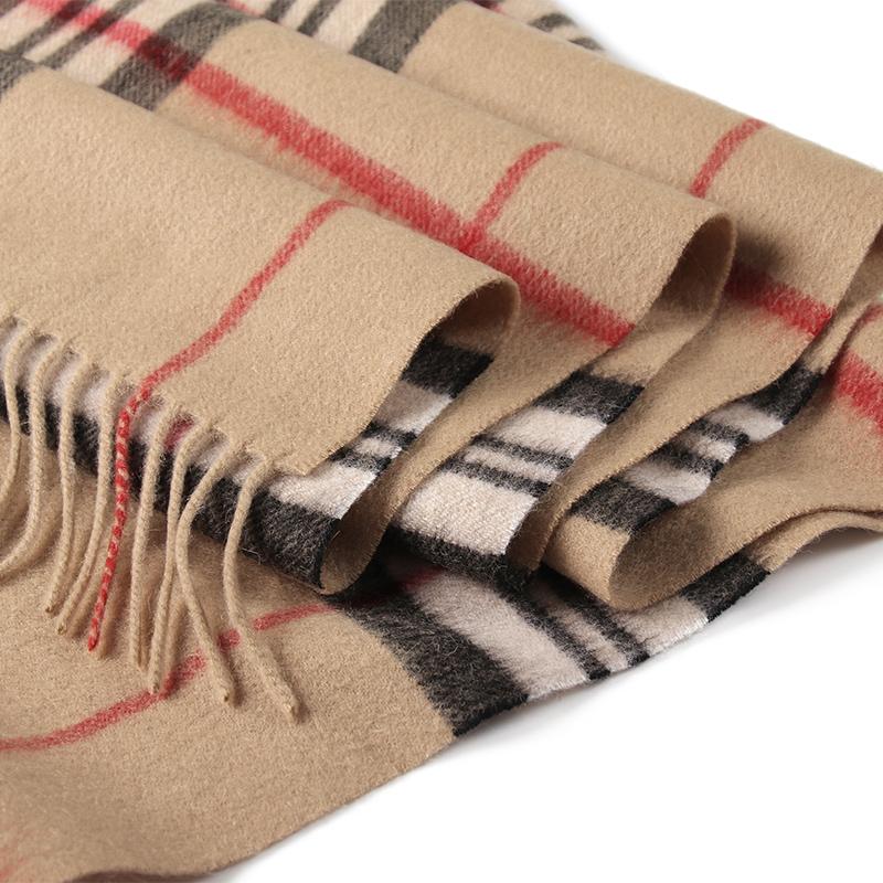 Women Scarf 100% Wool MODERN NEW SAGA Knitted Wool Scarves Plaid Shawl Autumn Winter Thick Warm Female Knit Scarf