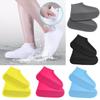 1 Pair Silicone WaterProof Shoe Covers S/M/L Covers Slip-resistant Rubber Rain Boot Overshoes Accessories For Outdoor Rainy Day