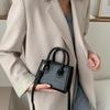 Fashion Solid Color PU Leather Crossbody Bag For Women Fashion Mini Shoulder Handbag
