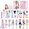 Dress Up Paper Doll Magnets Creative Princess Dolls Dress Up Paper Puzzles Set | Pretend Princess Magnetic Playset For Girls
