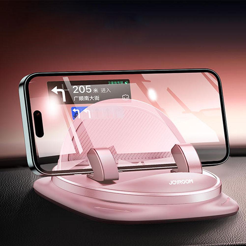 Автомобильный держатель для телефона на приборной панели, вращающийся на 360°, с нескользящей силиконовой подставкой, подставка для телефона для автомобиля, прочный клей De N7S9