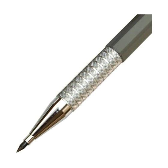 Механический карандаш Mitsubishi Pencil Field 2, 2,0 мм, HB, с накатанной металлической рукояткой, грифель uni