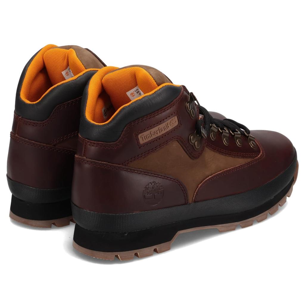 Timberland EURO HIKER L Size Men's Boots, Burgundy, 26.5cm, A2P27-EIW