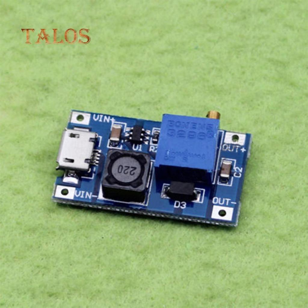 DC-DC 2A Boost Converter Adjustable Step Up Power Supply Module 2-24V Input Convenient
