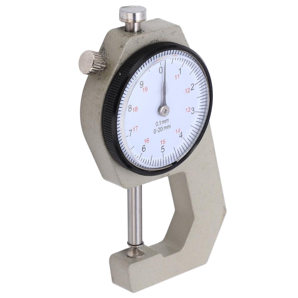 Clear Scale Dial Thickness Gauge Pointer Display Portable Thickness Meter For Metals