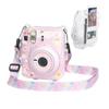With Cute Sticker Travel Protective Shell for Fujifilm Instax Mini12 Camera Cover Protective Case